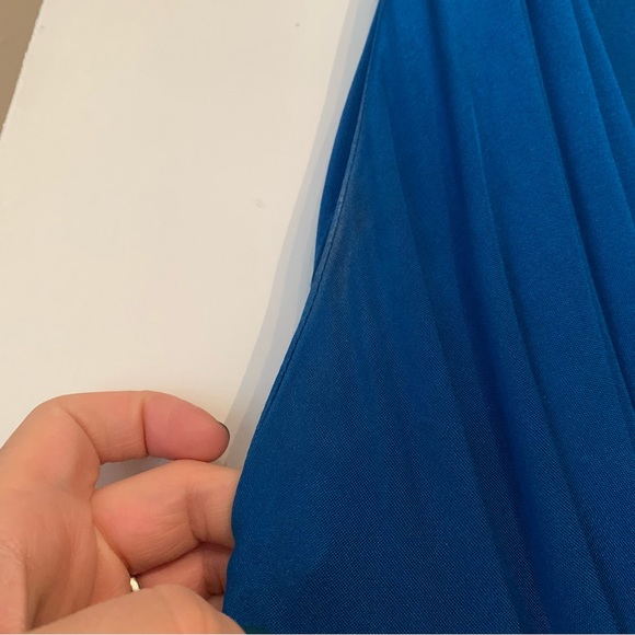 Catherine Malandrino Cobalt Blue Maxi Gown - 6 - Picture 9 of 9